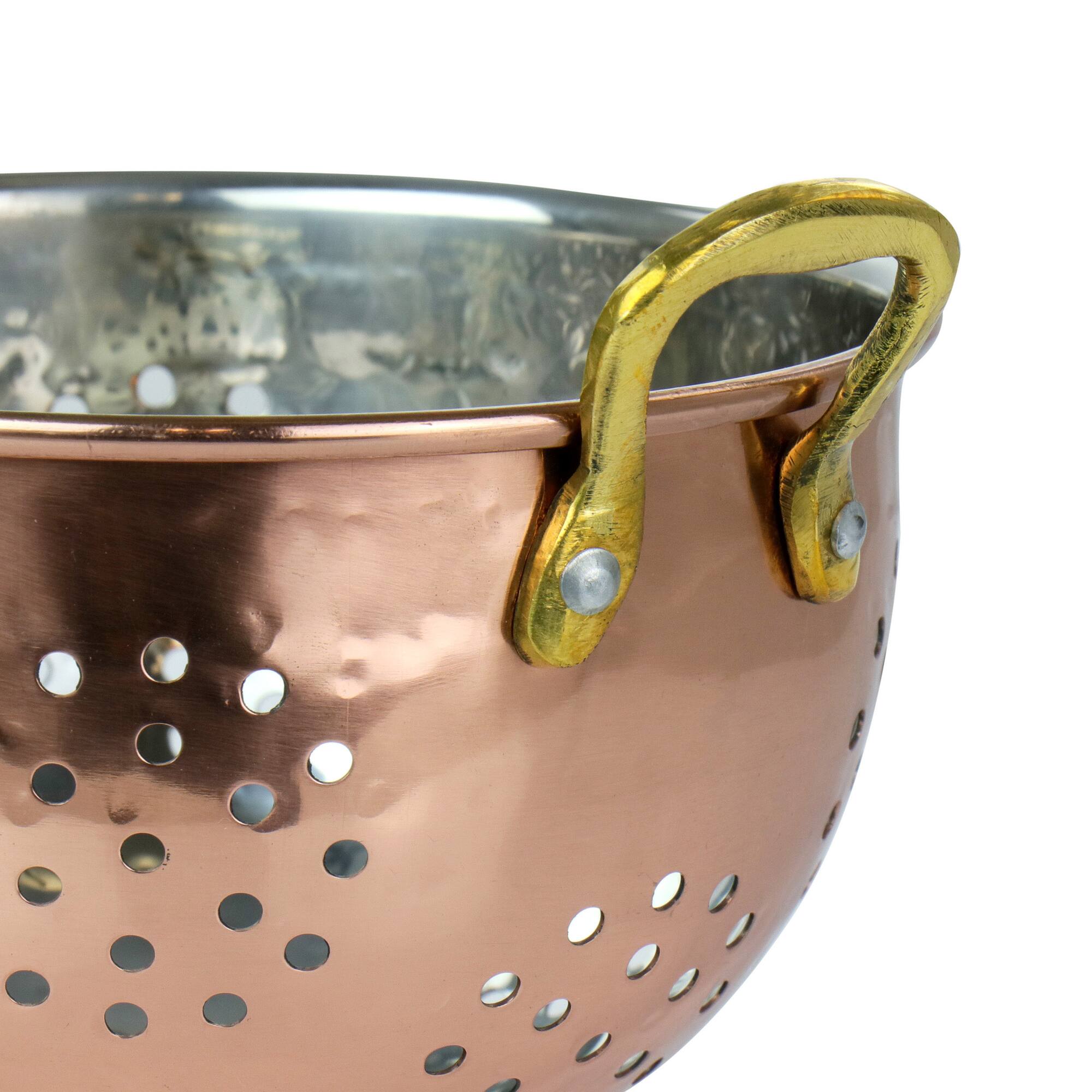 Gibson Home Rembrant 5.7" Copper Mini Colander